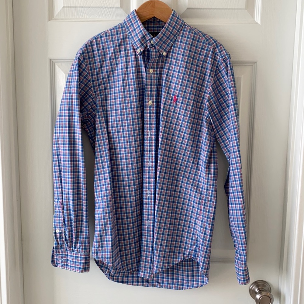 Ralph Lauren Plaid Button-down shirt in EUC
